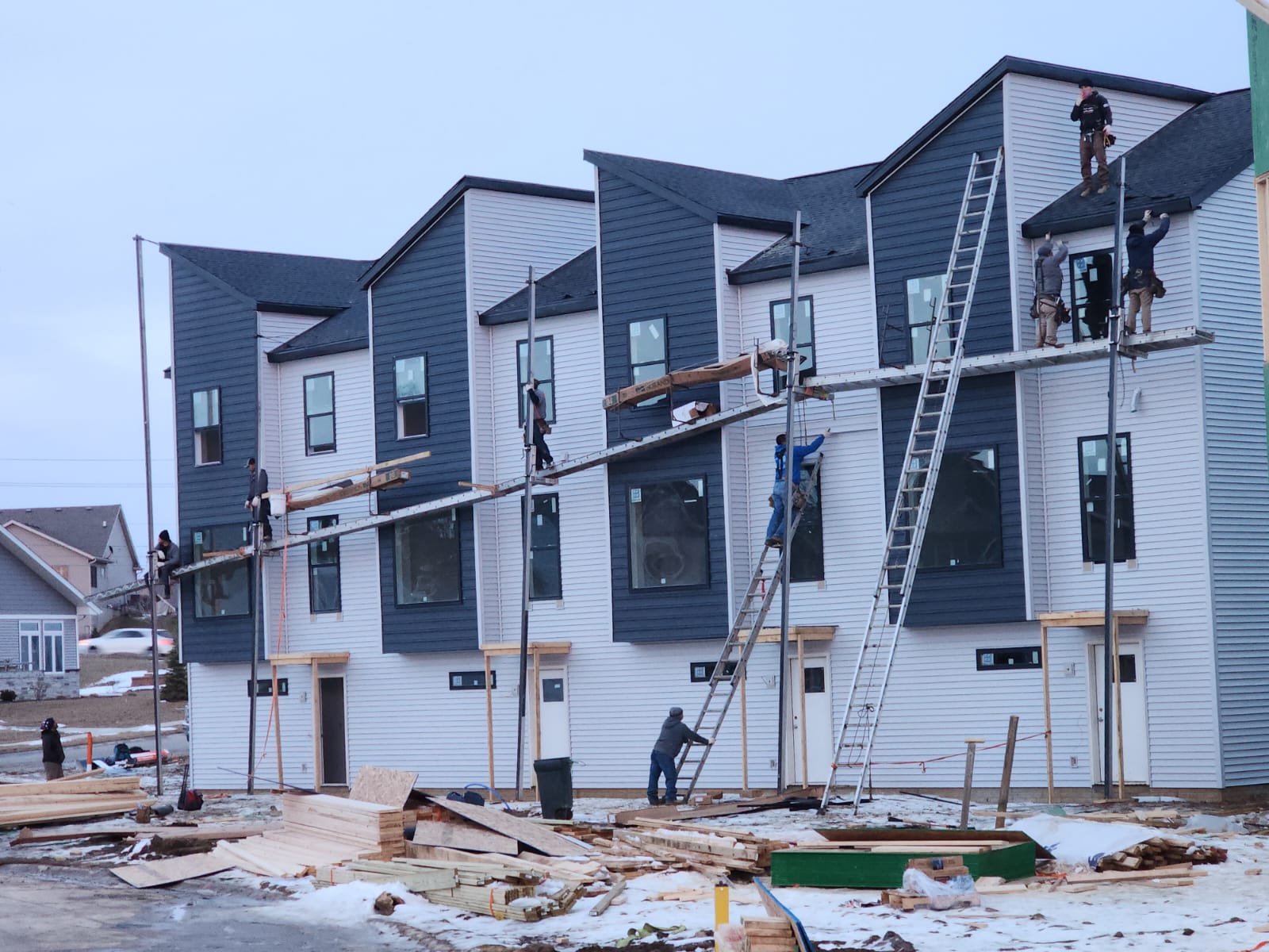 Quality roofing work